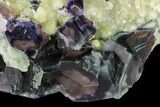 Multicolored Cubic Fluorite Crystal Cluster - Inner Mongolia #146948-2